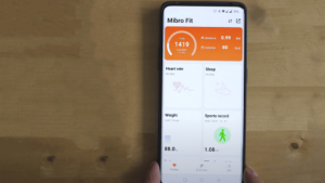 اپلیکیشن ساعت هوشمند Xiaomi Mibro X1