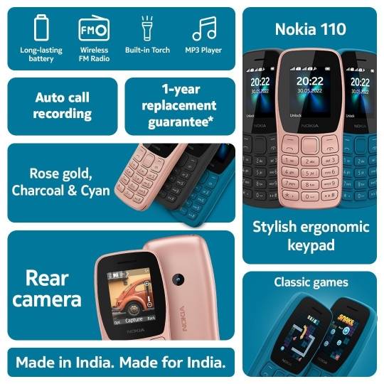 nokia 110 new 2022