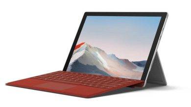 طراحی لپ تاپ مایکروسافت Surface Pro 7 Plus