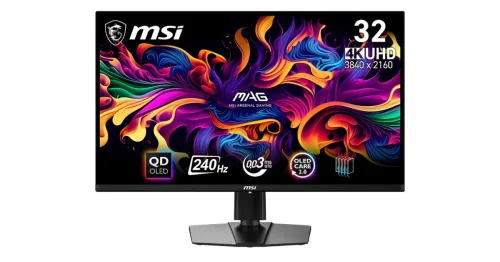 MSI-MAG-321UPX-QD-OLED-gamمانیتور غول گیمینگ MSI MAG 321UPX را با قیمتی باورنکردنی عرضه شد!ing-monitor