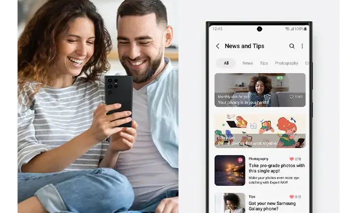 آپدیت جدید Samsung Members